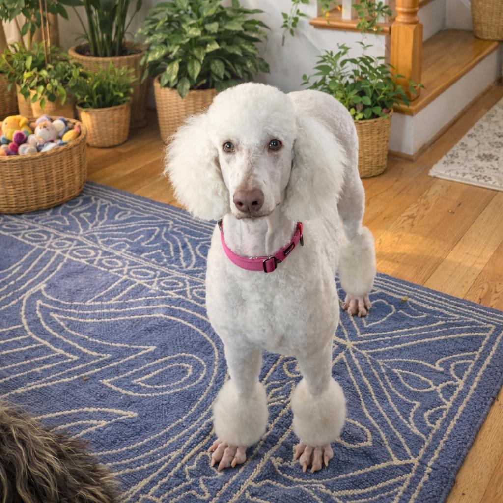 Trudy, Adoptable, Adult Female Poodle & Mixed Breed.