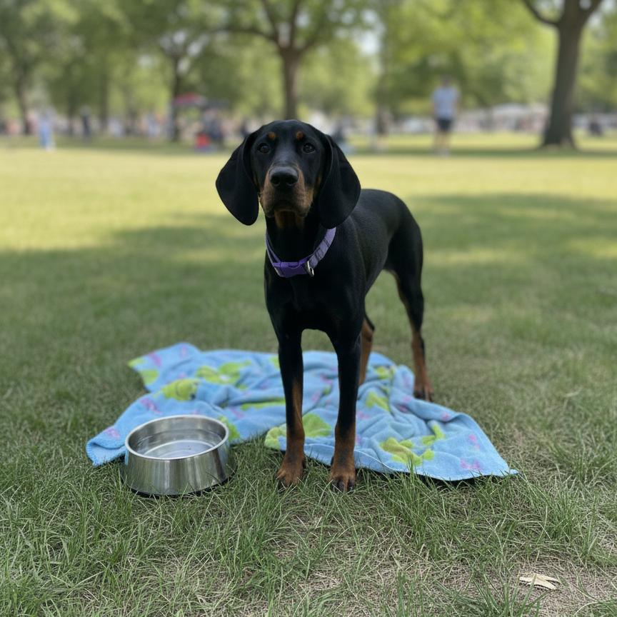 Bell, a Adoptable Coonhound in Jefferson city, TN image 2/2