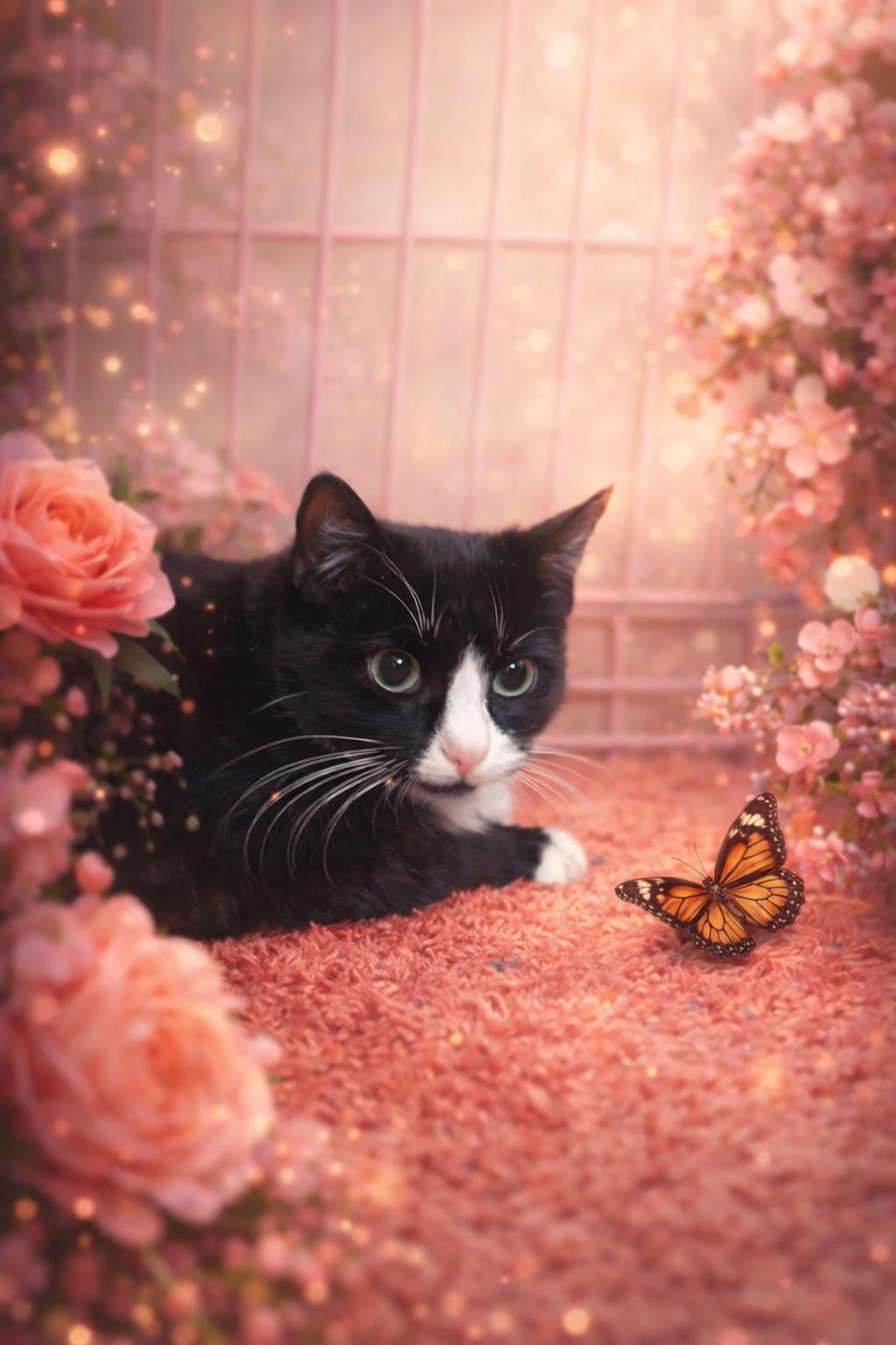 SUSHI (AVAILABLE AT PETSMART NORTHWEST RENO MAE ANNE), adopted, Young Female Tuxedo.