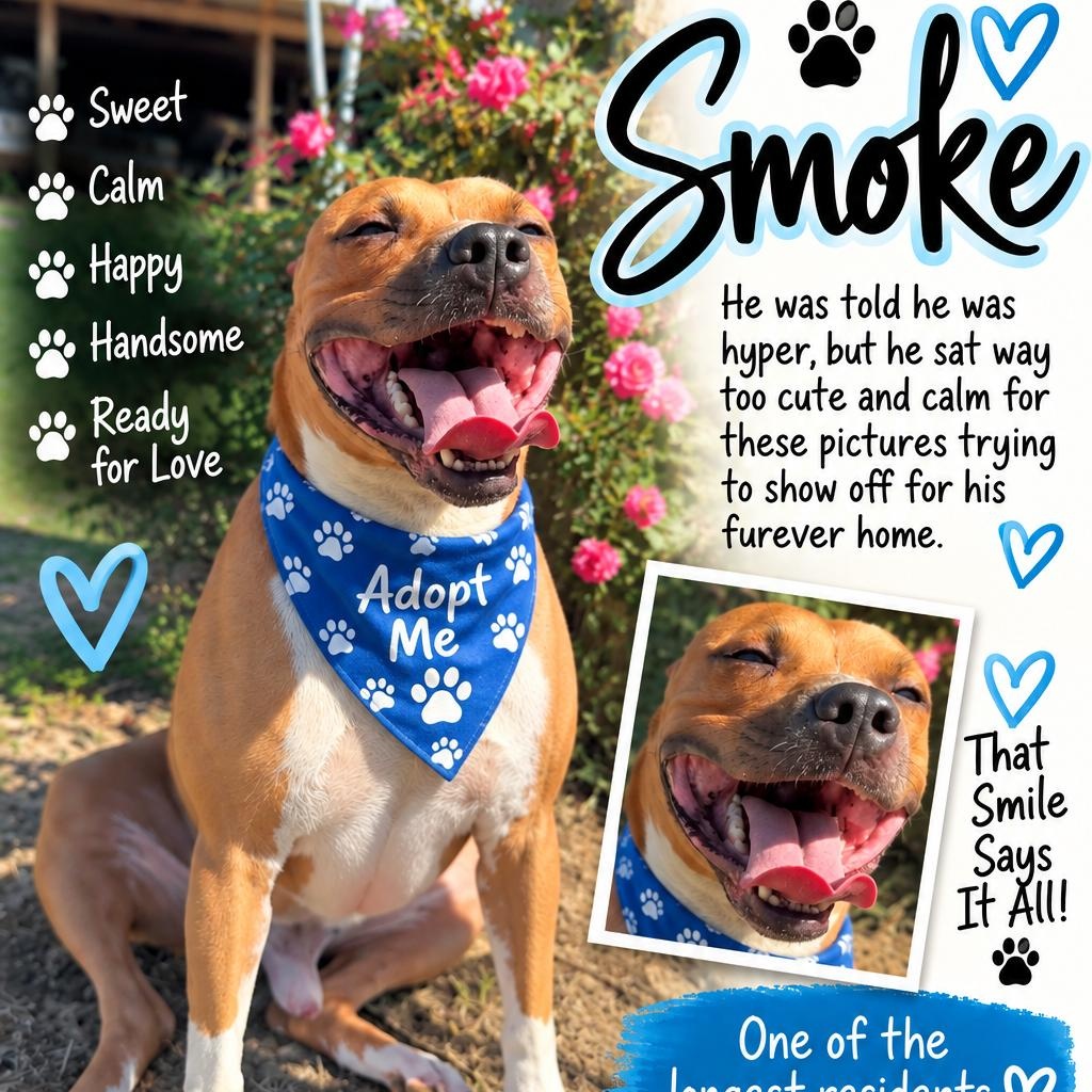 Enlarge Smoke, Handsome LOVE BUG !  playful, friendly, outgoing, just a perfect boy., a Adoptable mixed breed in Virginia Beach, VA image 2/6