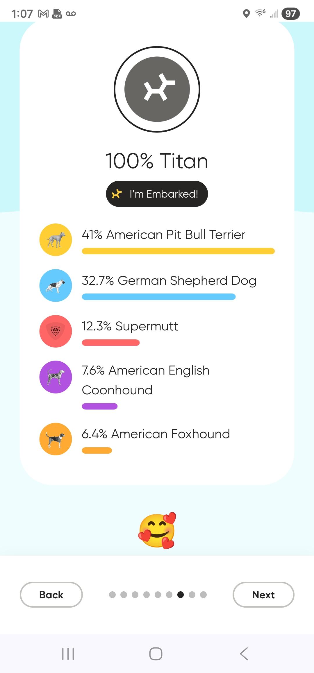 Enlarge Titan, a Adoptable mixed breed in Colonial Heights, VA image 5/5