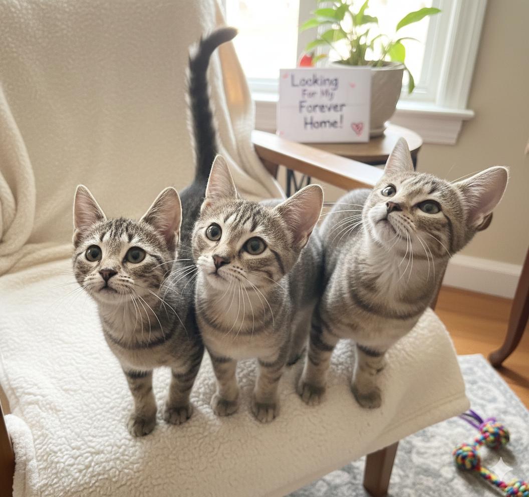 Manhattan Tabbies, adoptable, Kitten Female Domestic Short Hair.