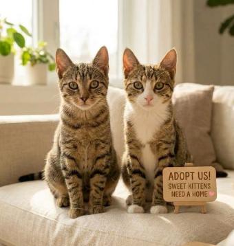Enlarge Rosie and Rose, a Adopted American Shorthair in Union City, NJ image 4/6