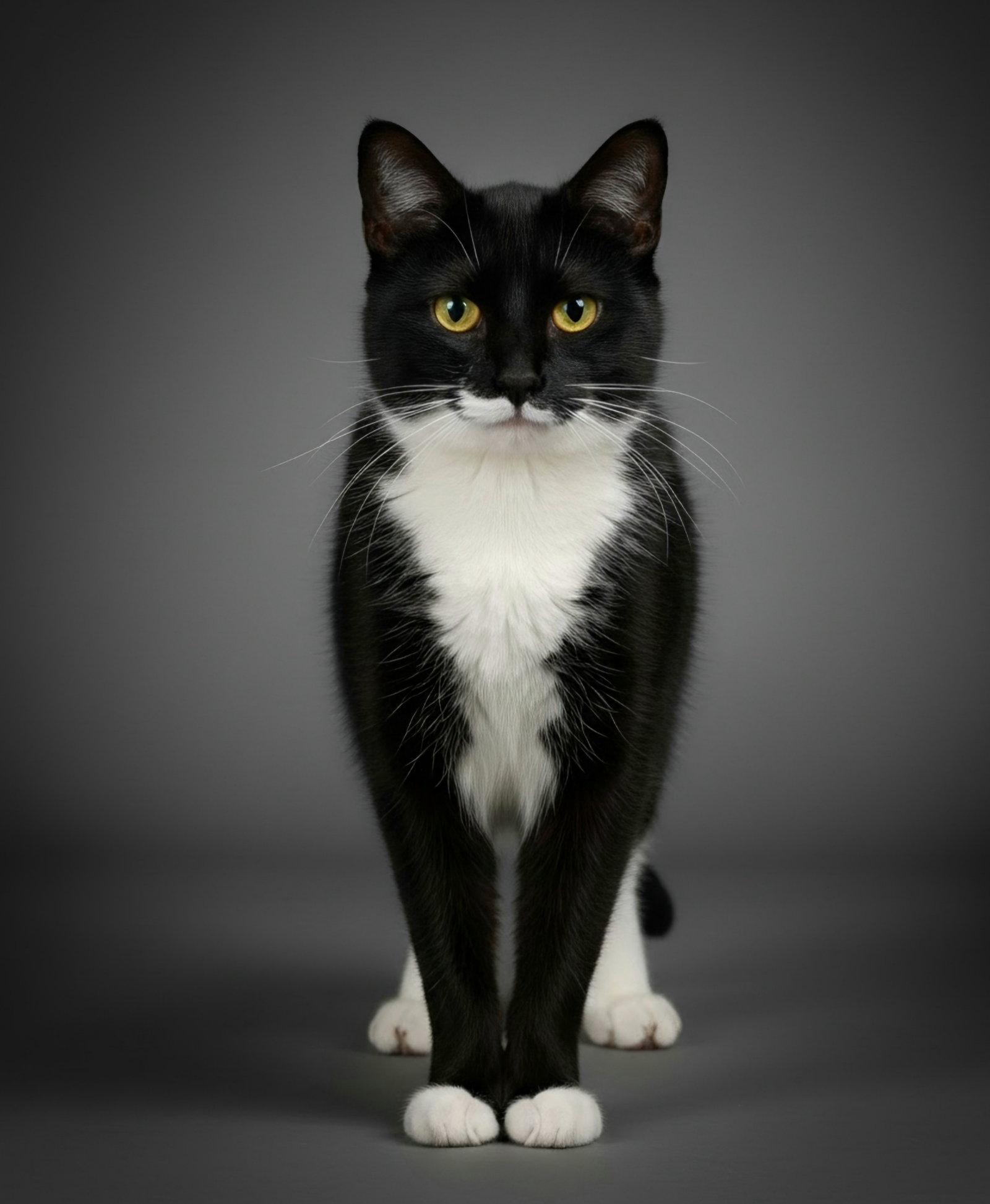 London @ The Cat's Brew, Adoptable, Adult Female Domestic Short Hair.