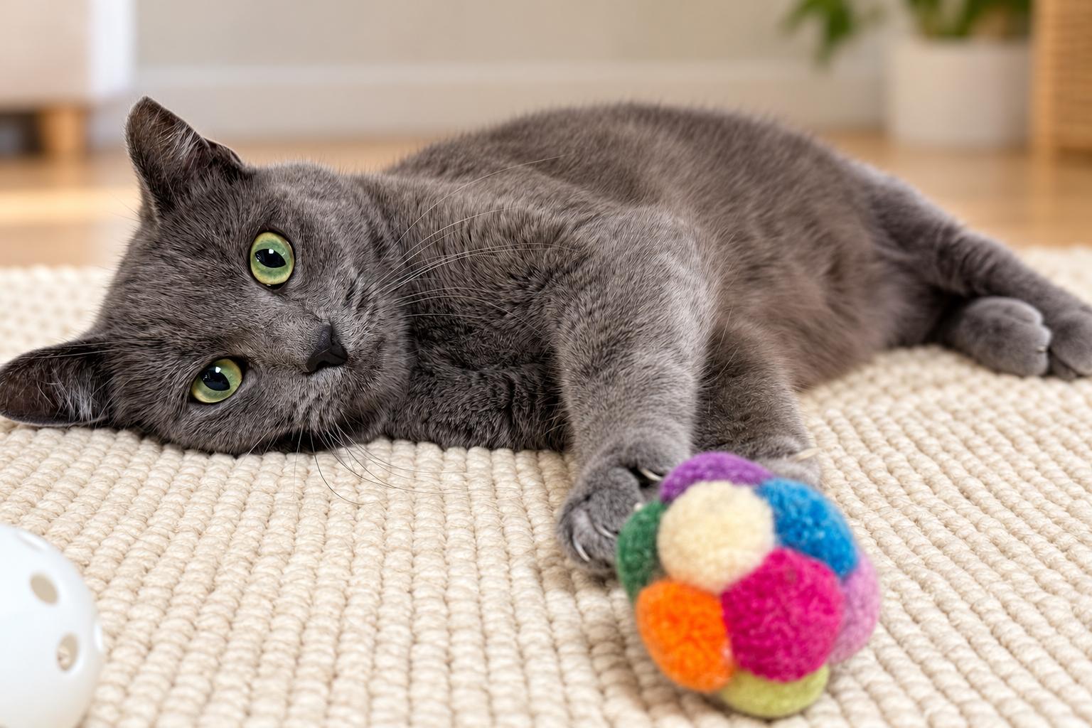 Enlarge Katie Napa Petco, a Adoptable Russian Blue in Napa, CA image 3/3