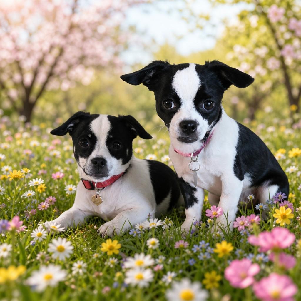 David & Alexis, ADOPTABLE, Puppy Male Chihuahua & Boston Terrier.
