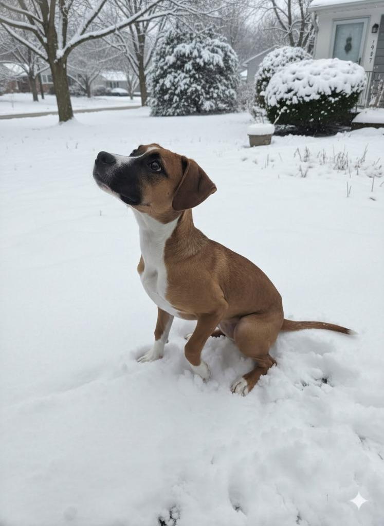 Enlarge Lucy, a Adoptable mixed breed in Fayetteville, AR image 6/6