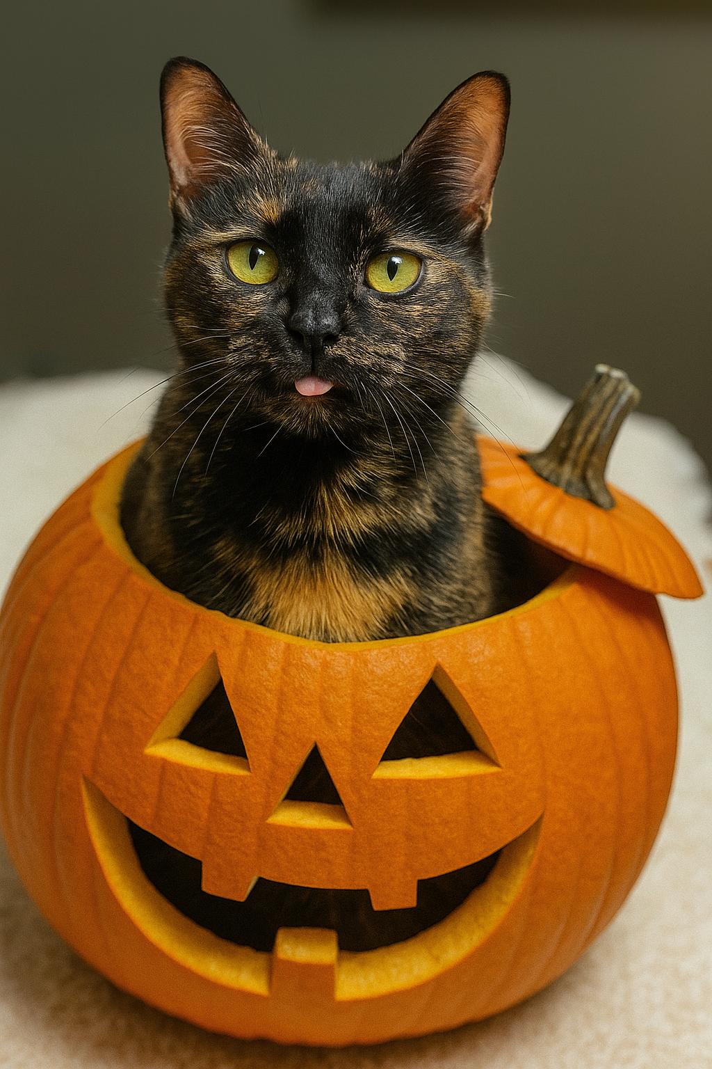 Figgy, Adopted, Senior Female Domestic Short Hair.