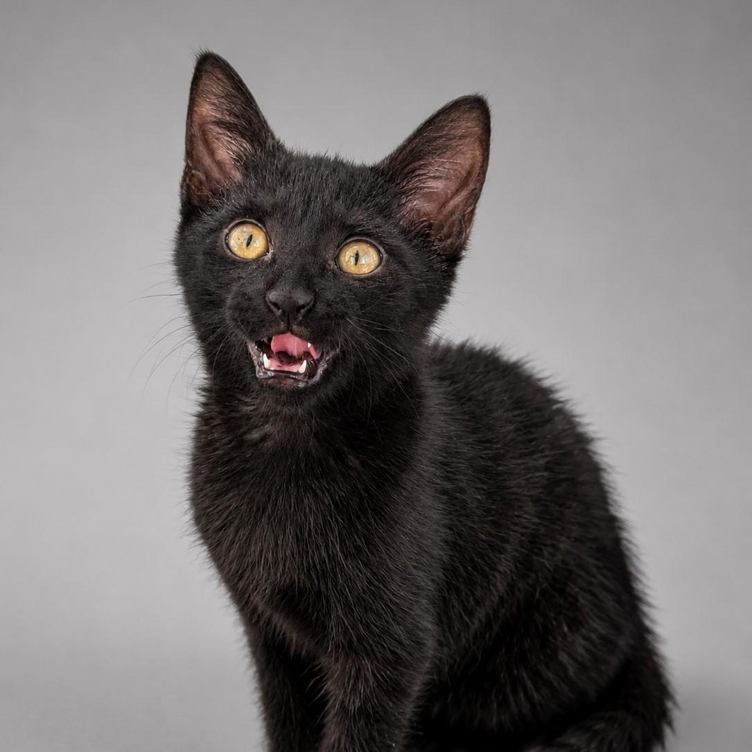 Enlarge Secret Agent Noir, a ADOPTABLE mixed breed in Helena, AL image 2/2