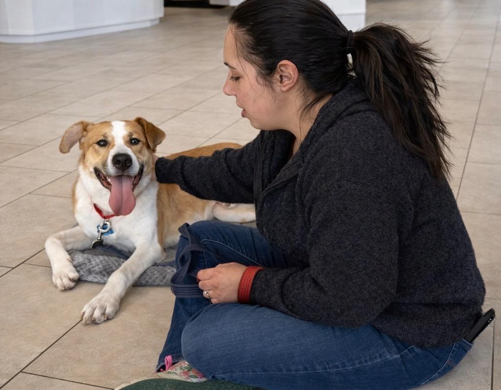 Enlarge Kirby - CT Foster, a Adoptable mixed breed in Princeton, MA image 1/6