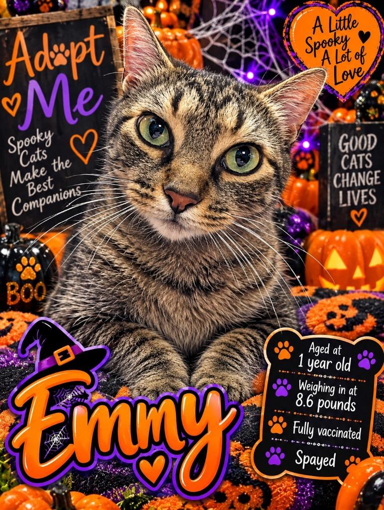 Emmy, Adoptable, Adult Female Domestic Short Hair.