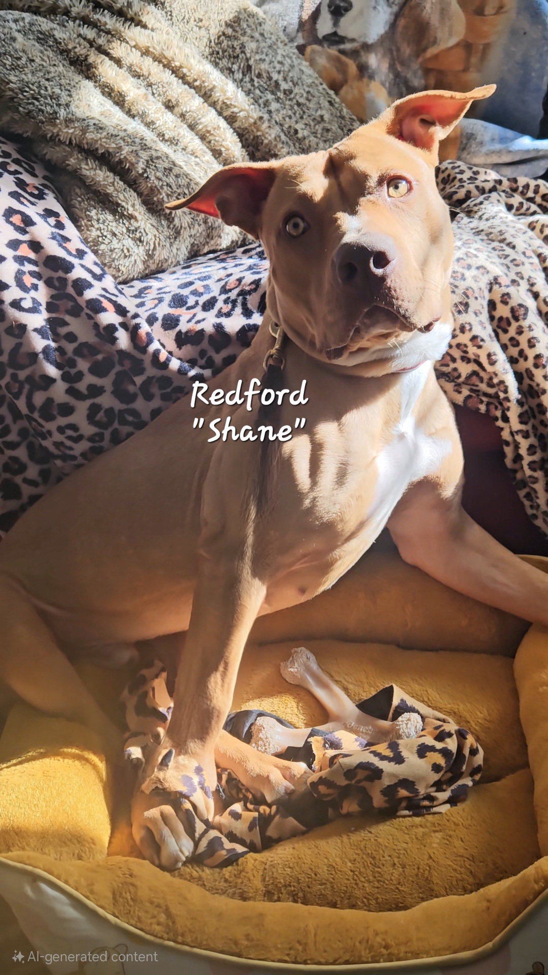 Loving #Red Shane #stunning, a Adoptable American Staffordshire Terrier in Encinitas , CA image 1/5