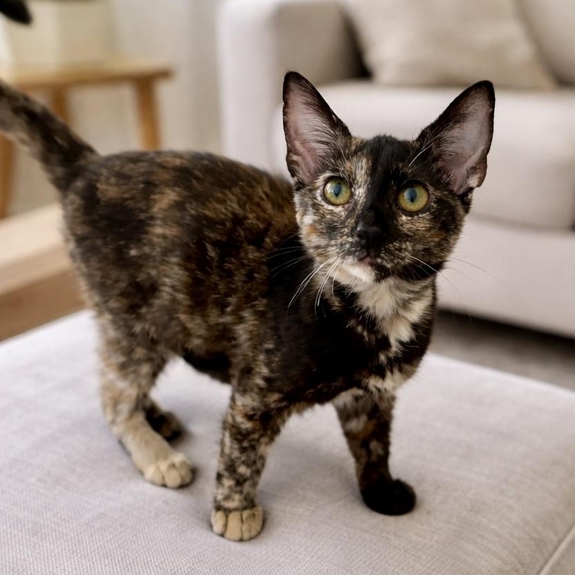 Marissa, ADOPTABLE, Kitten Female Tortoiseshell.