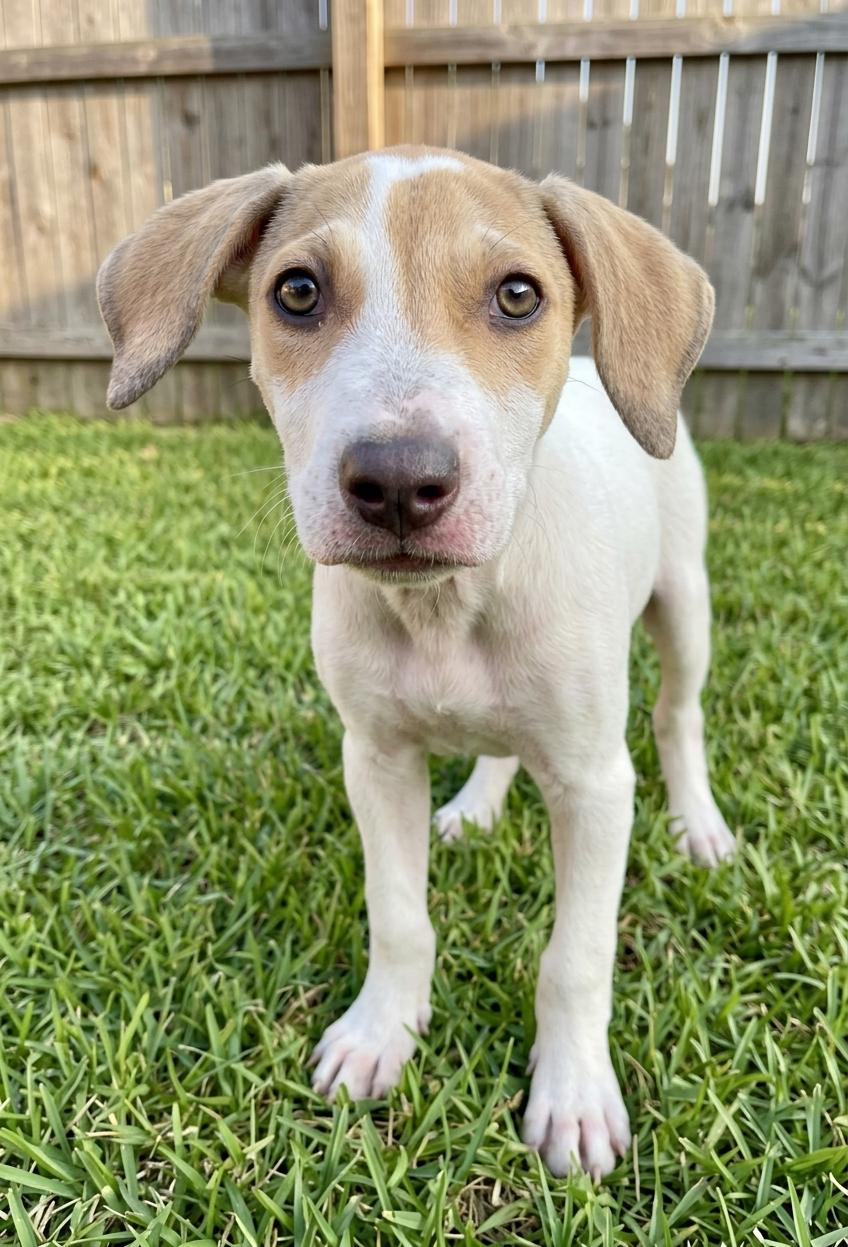 Dexter, Adoptable, Puppy Male Hound & Labrador Retriever.