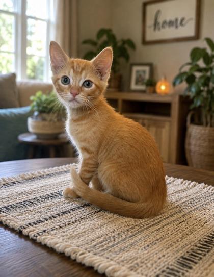 Mimosa, Adoptable, Kitten Female Domestic Short Hair & Domestic Short Hair.