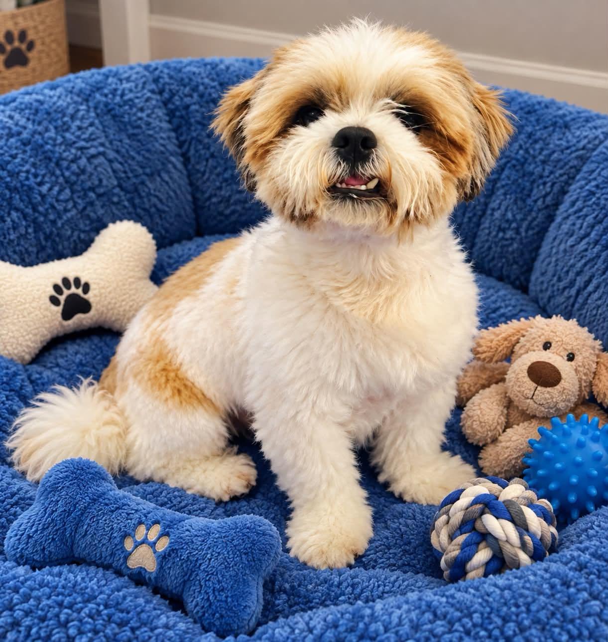 Freddie, Adopted, Adult Male Shih Tzu.