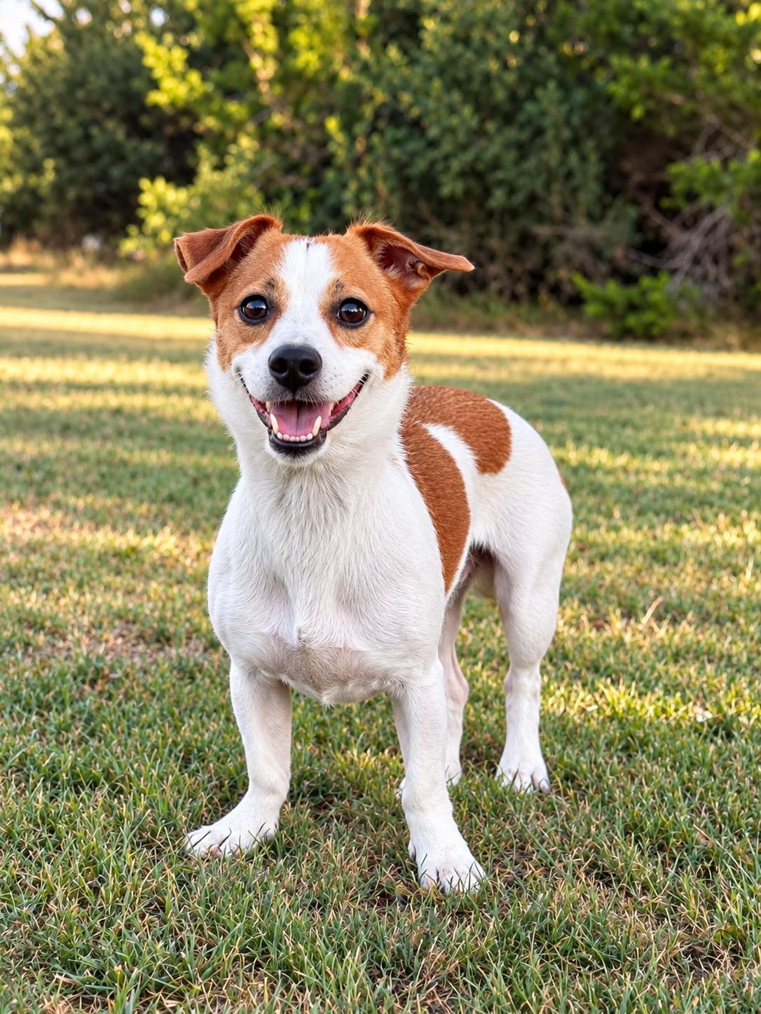 POPO, Adoptable, Adult Male Jack Russell Terrier.