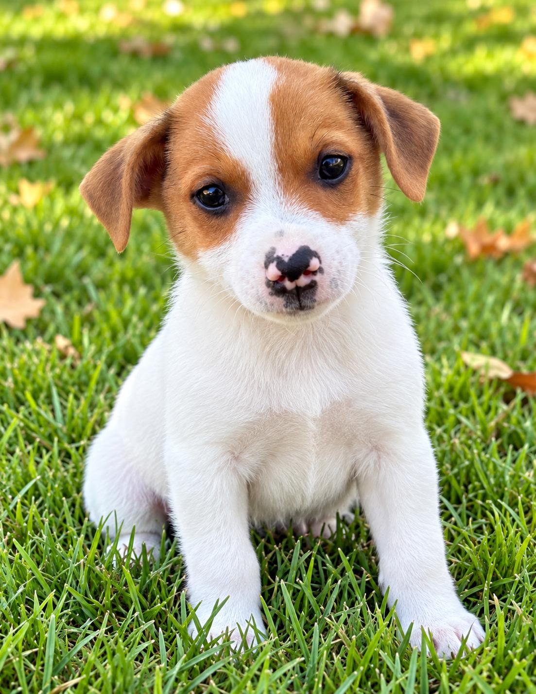 Gordy, Adoptable, Puppy Male Jack Russell Terrier & Rat Terrier.