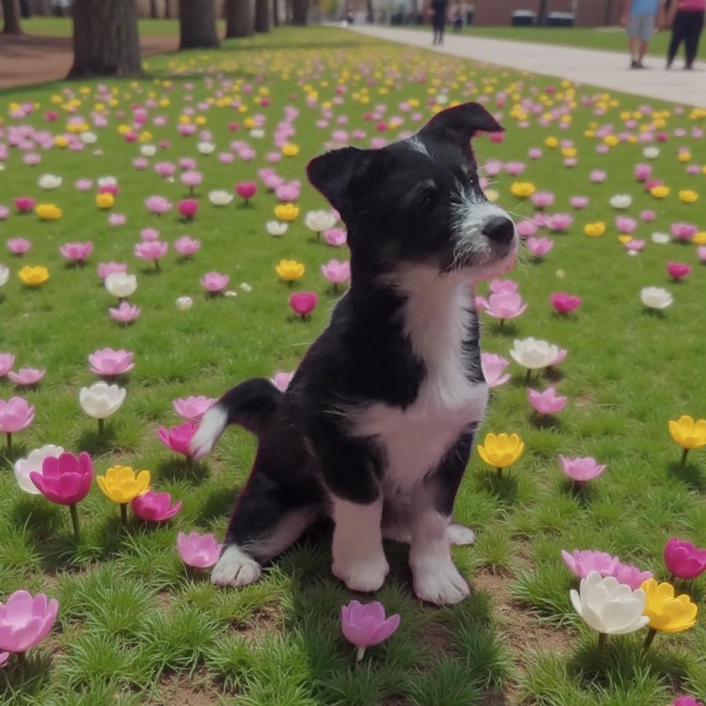 Mink, Adoptable, Puppy Female Terrier.