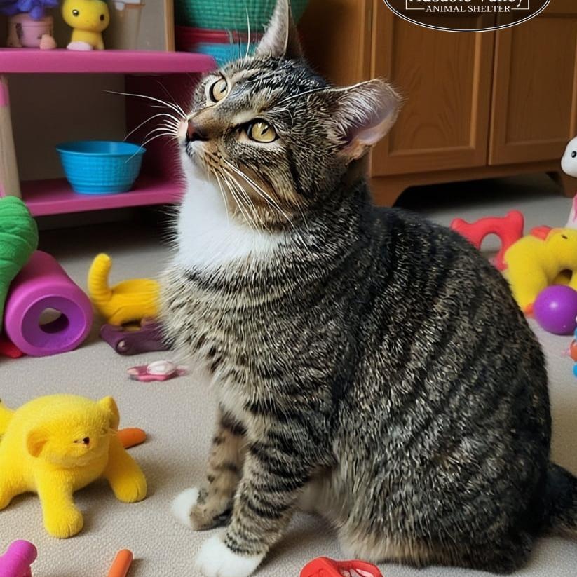 Bandit, an adoptable Domestic Short Hair in Grayling, MI, 49738 | Photo Image 2
