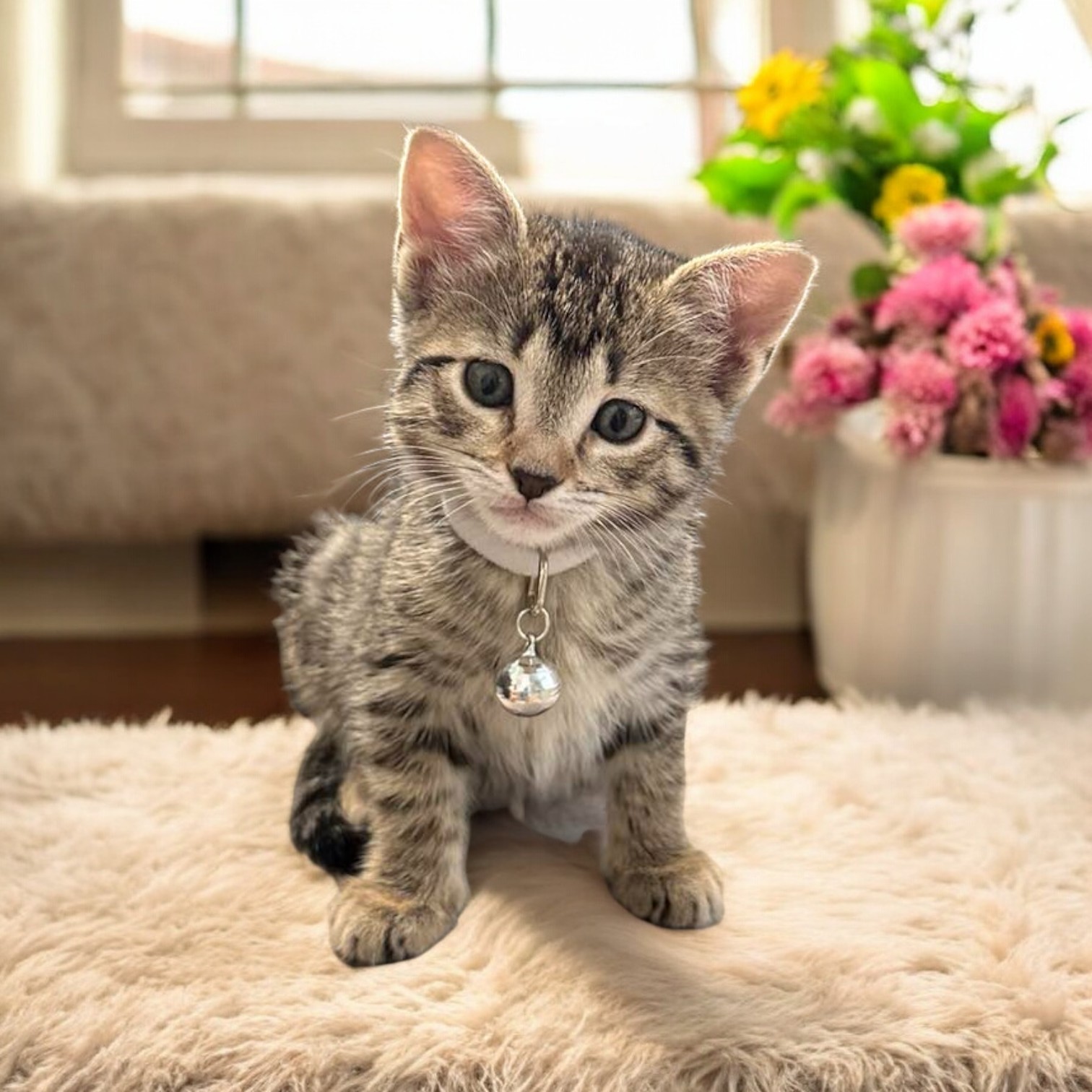 Cat for adoption Monica, a Domestic Short Hair & Manx Mix in Richmond