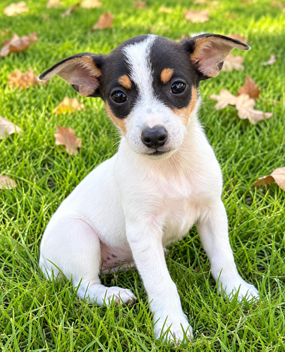 George, Adoptable, Puppy Male Jack Russell Terrier & Rat Terrier.