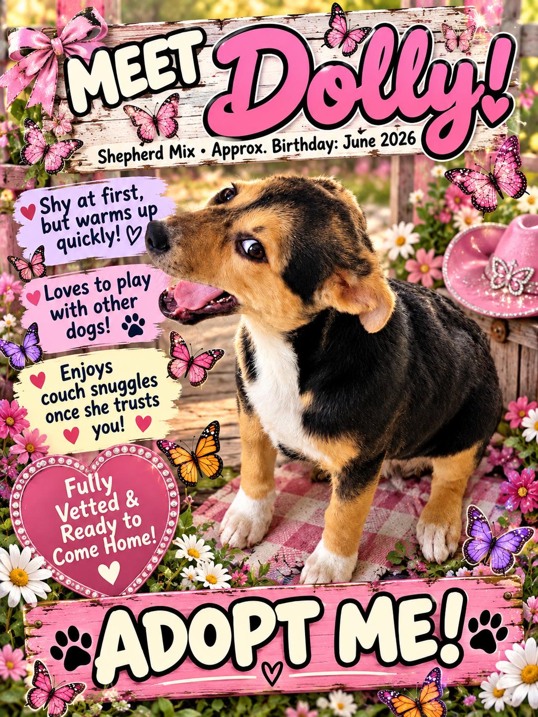 Enlarge Dolly, a Adoptable mixed breed in Ooltewah, TN image 4/6