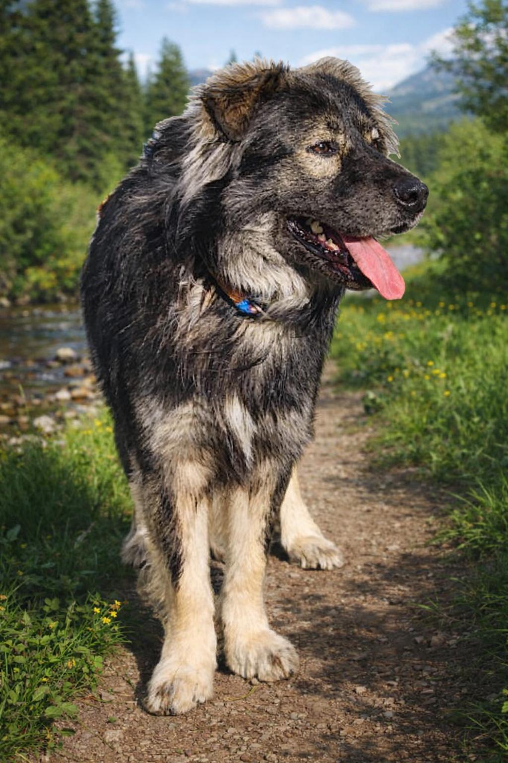 Onyx - 29177, ADOPTABLE, Adult Male Husky & Mixed Breed.