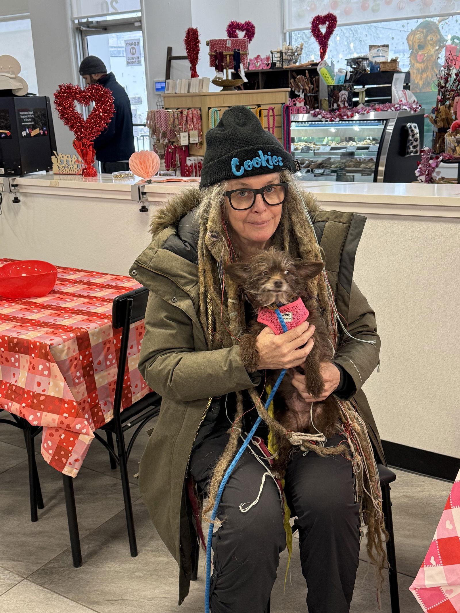 Pennywise TX, Adopted, Senior Female Terrier.