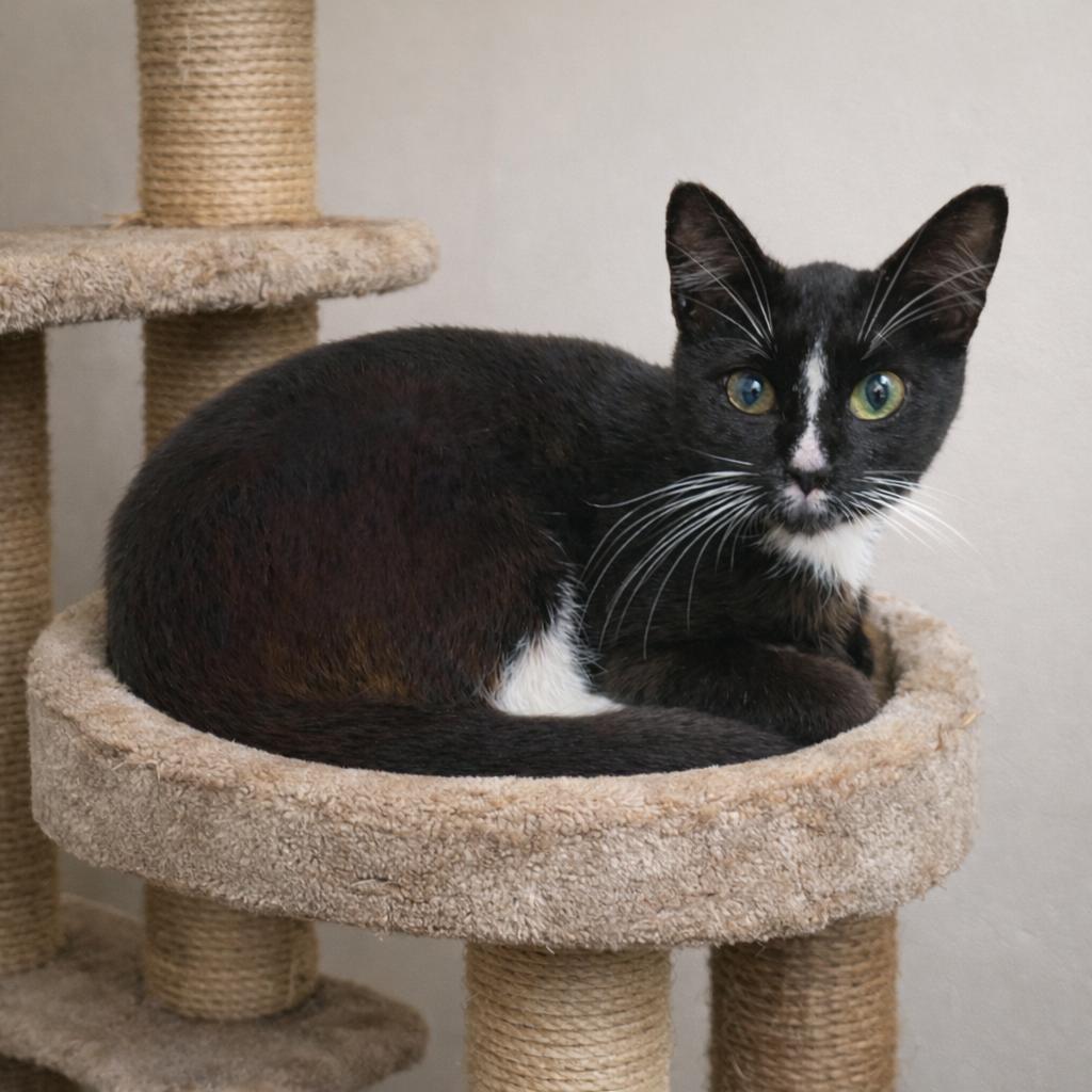 Enlarge Gia — Grace, Devotion, and a Lifetime of Love, a Adoptable Tuxedo in Hillsboro, TX image 2/6