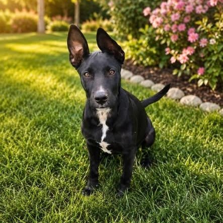 Batty (NCCR), adopted, Young Female Labrador Retriever.