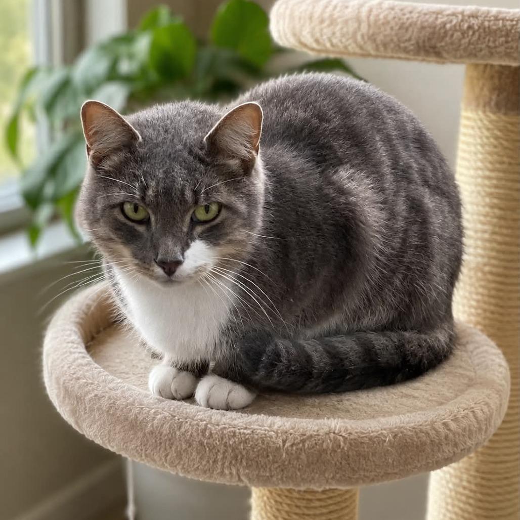Enlarge Eeyore, a ADOPTABLE Domestic Short Hair in Frederick, MD image 1/4