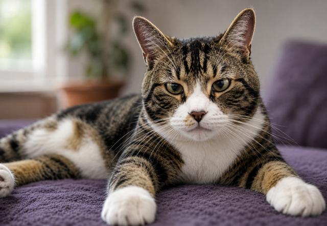 Rambo the Cross-eyed Cutie, Adoptable, Adult Male Domestic Short Hair & Tabby.