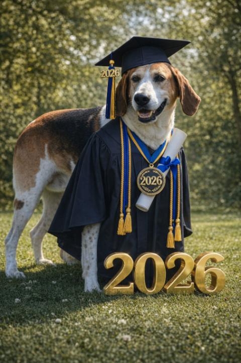 Enlarge Amos, a Adoptable Foxhound in Burgaw, NC image 3/5