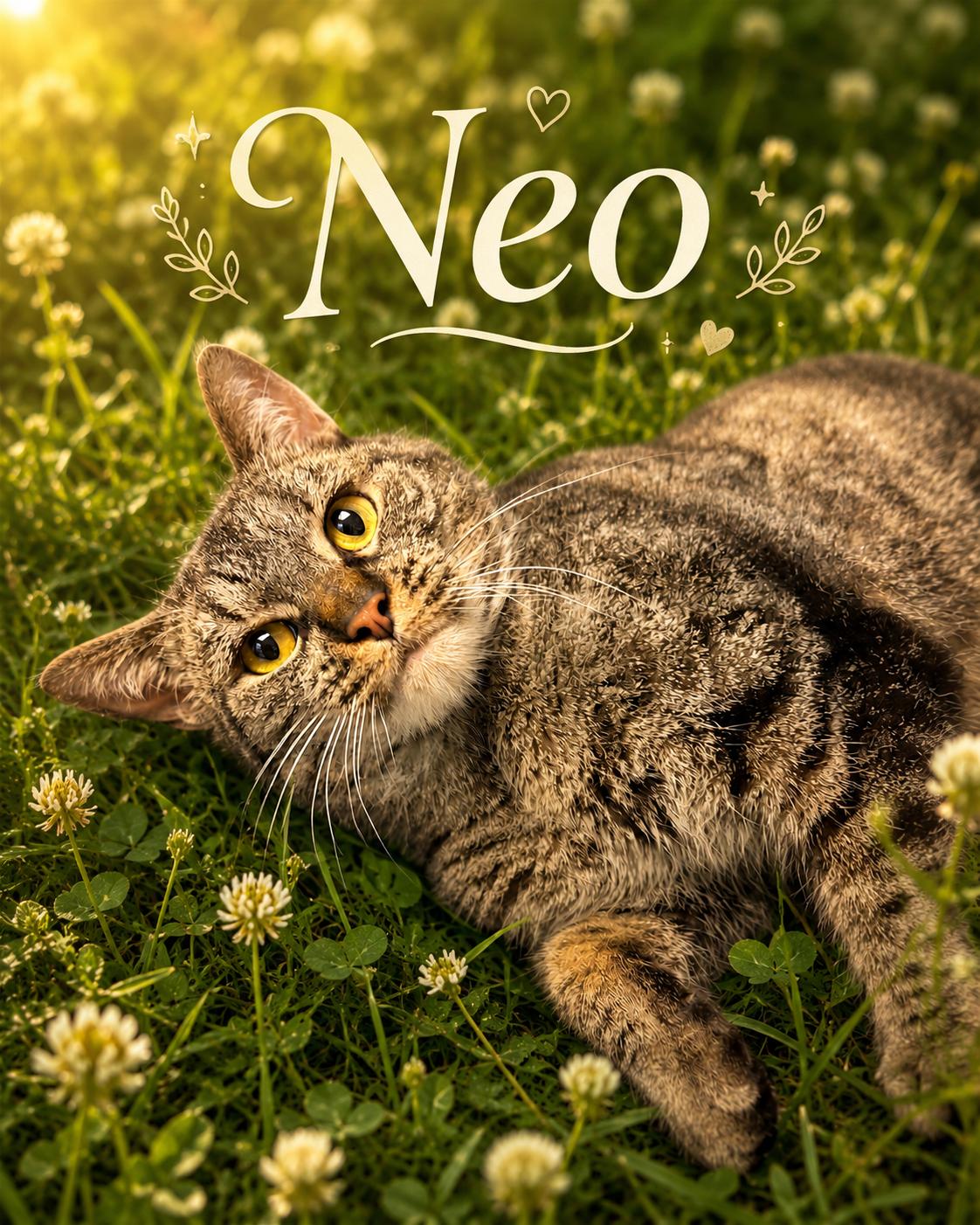 Neo, ADOPTABLE, Young Male Domestic Short Hair.