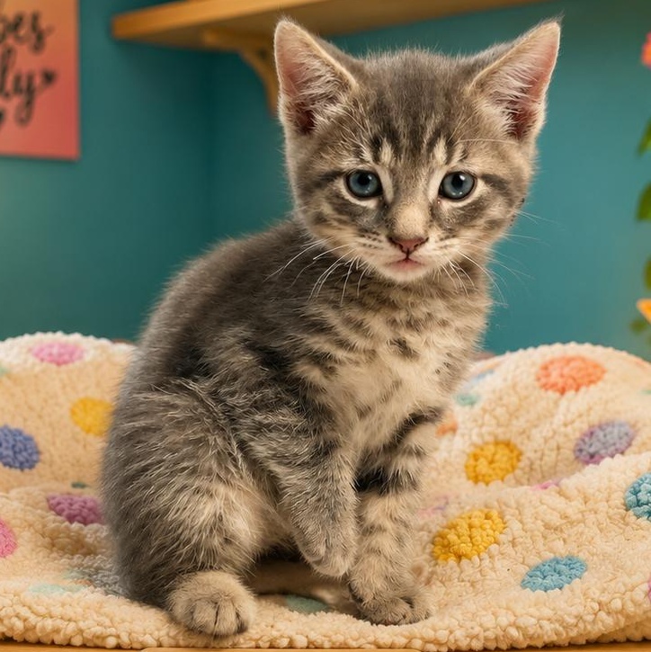 Enlarge Marty, a Adoptable Domestic Short Hair in Jamestown, ND image 3/3