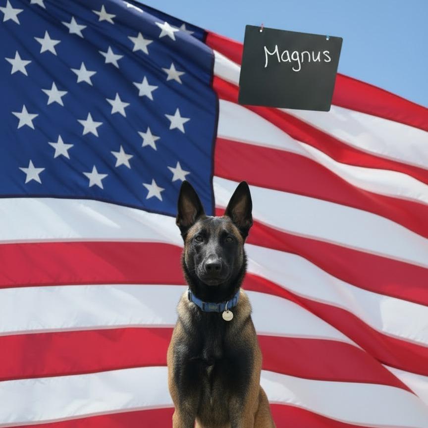 Enlarge Magnus, a Adoptable Belgian Shepherd / Malinois in Tulsa, OK image 1/1