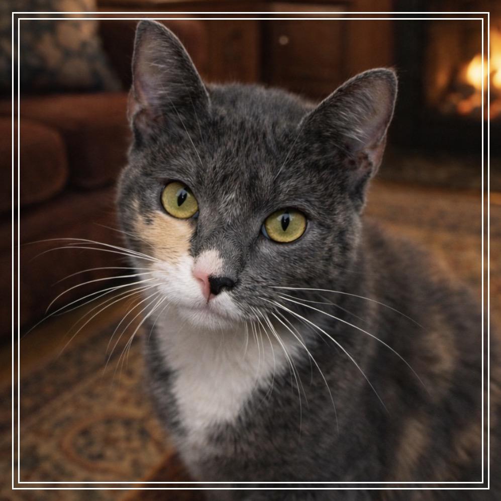 Enlarge Winter Mimi, a Adoptable Domestic Short Hair in Monroe, MI image 2/6