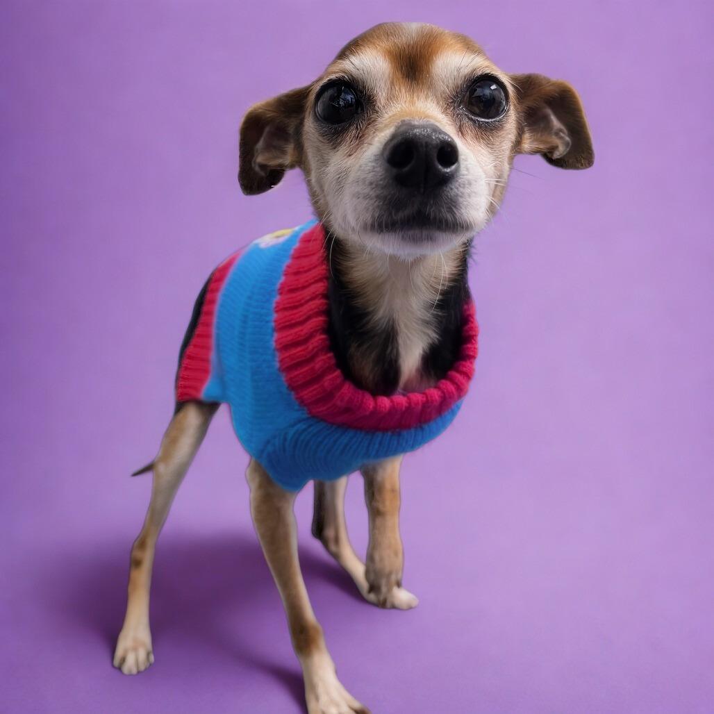 Enlarge Chocolate, a Adoptable mixed breed in Philadelphia, PA image 2/3