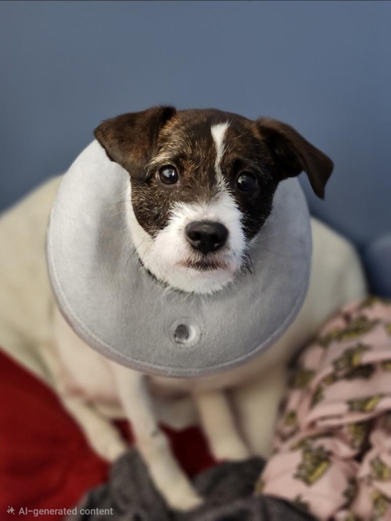 Max, adopted, Young Male Jack Russell Terrier.