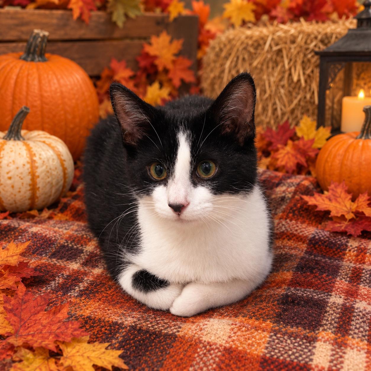 Enlarge Froot Loop, a Adoptable Domestic Short Hair in Belleville, MI image 1/2