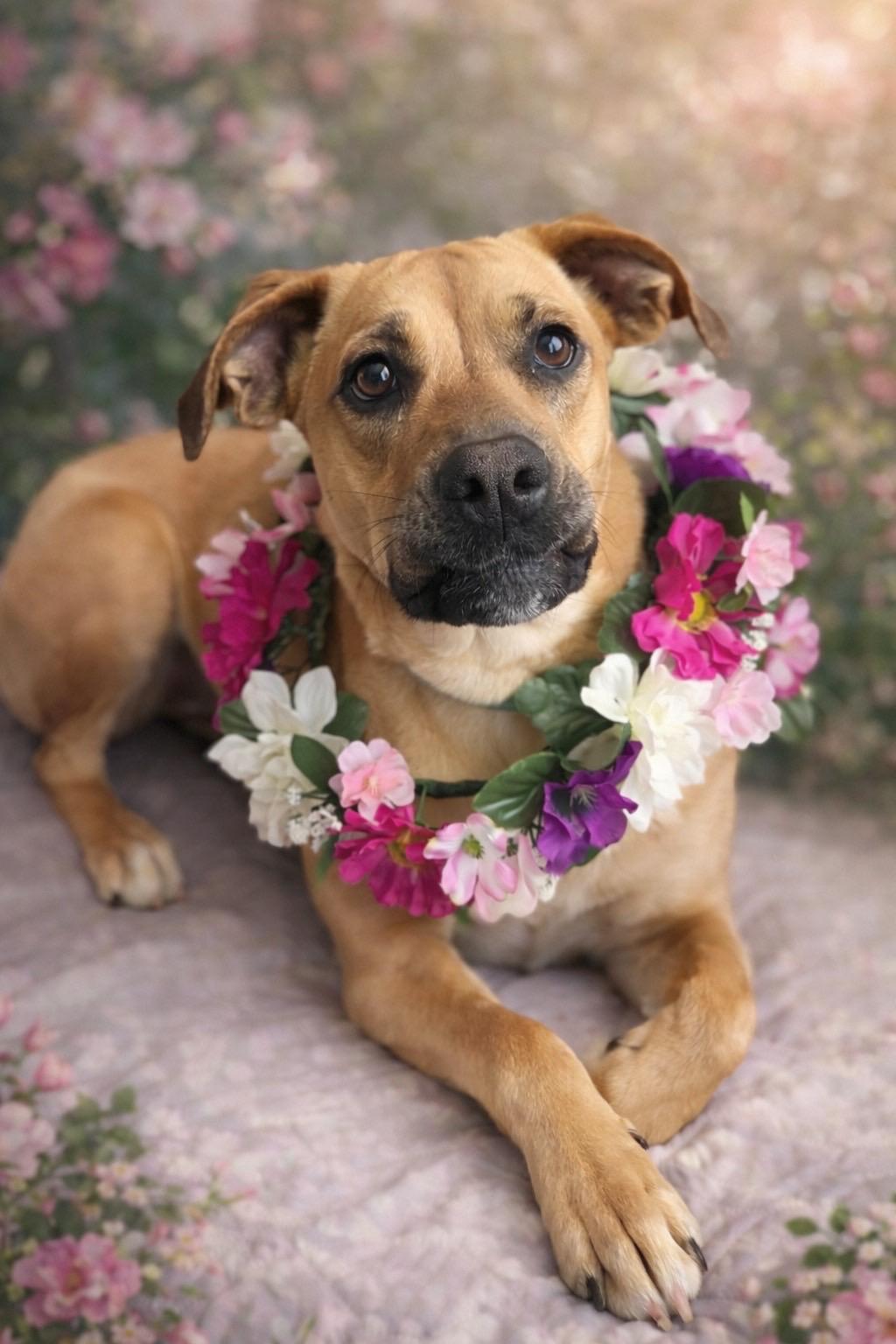 Himiko/Rooster, adopted, Young Female Boxer.