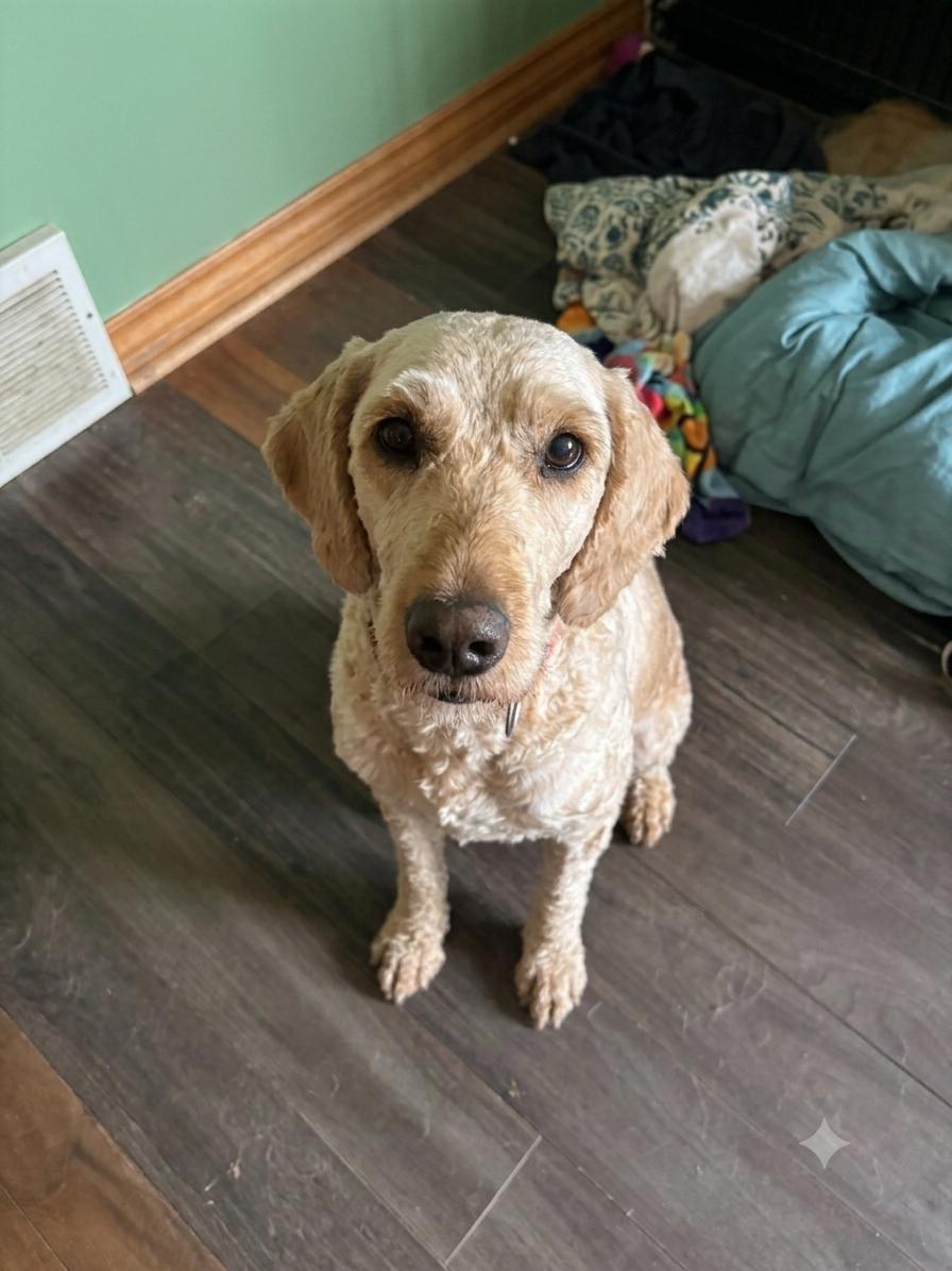 Enlarge Tina, a Adoptable Goldendoodle in Vienna, ON image 1/5