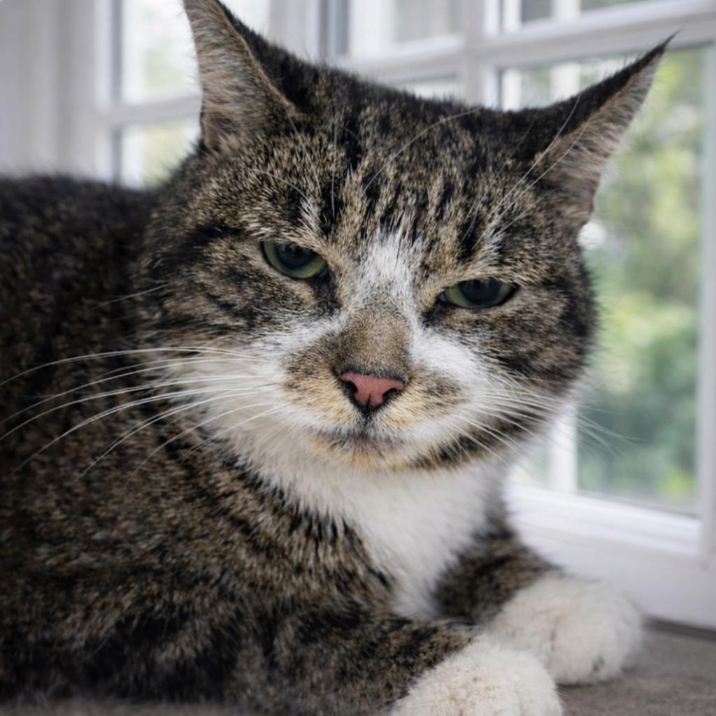 Harvey, Adoptable, Adult Male Domestic Short Hair.