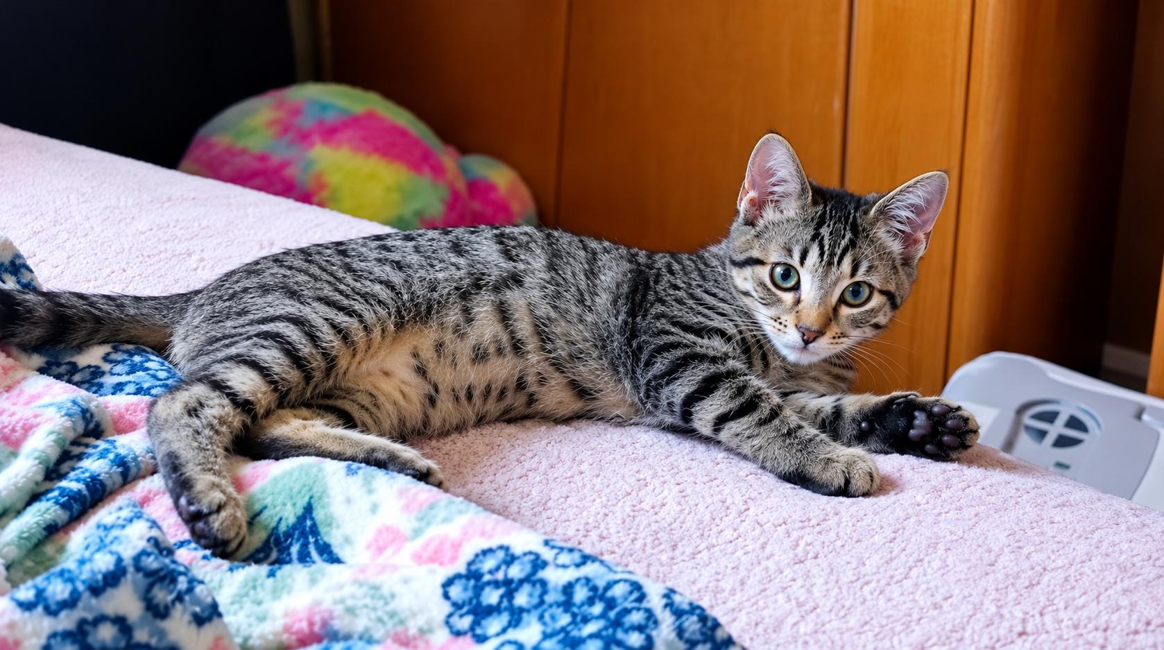 Enlarge Mary Sister of Mousse, a ADOPTABLE Tabby in Houston, TX image 3/6