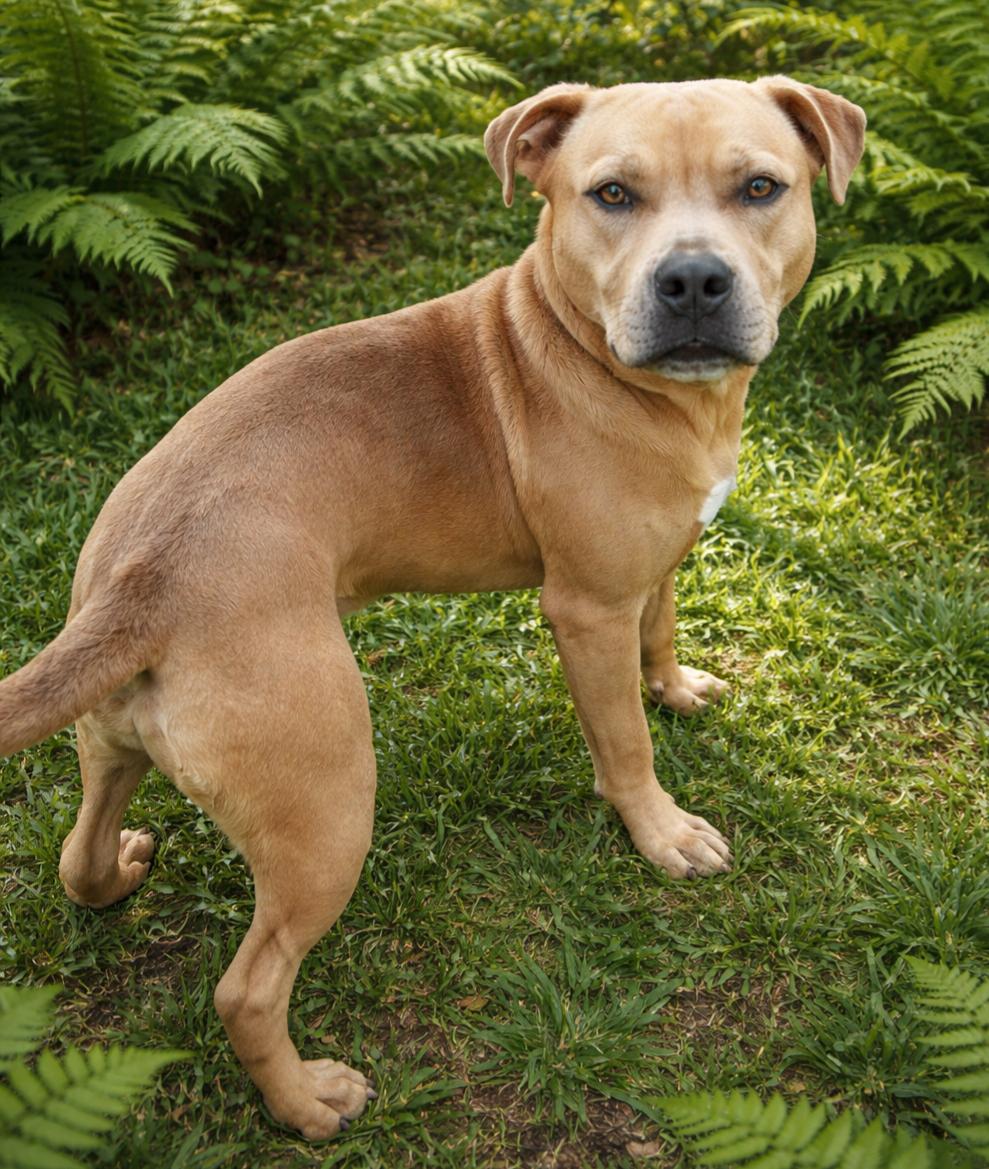 Tig, ADOPTABLE, Adult Male Boxer & Pit Bull Terrier.