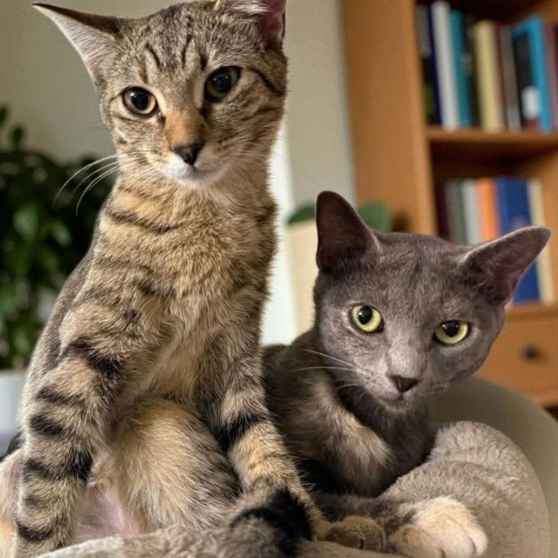 Midnight ! Big Beautiful Ears!, a Adoptable Dilute Calico in Knoxville, TN image 3/3