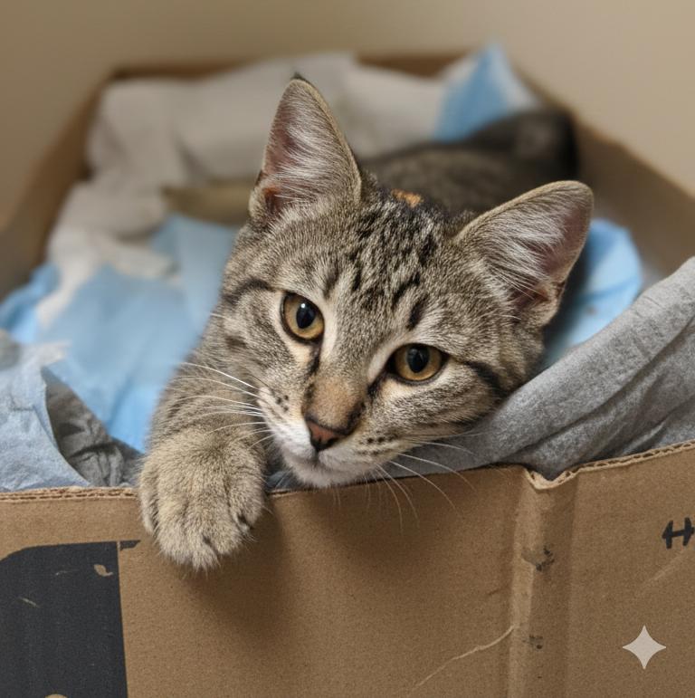 Lena, Adopted, Young Female Domestic Short Hair.