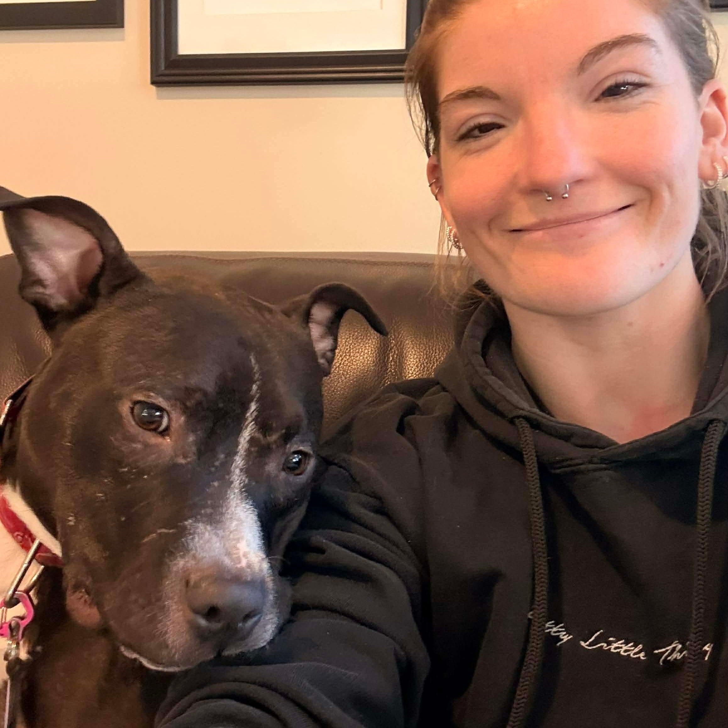 Enlarge Finch, a ADOPTABLE Pit Bull Terrier in Cranston, RI image 6/6