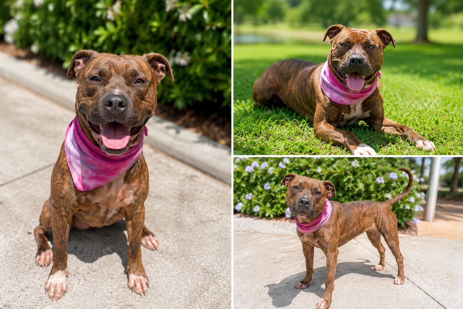 Brenda, ADOPTABLE, Young Female American Bulldog.